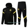 Chaqueta De Entrenamiento Con Capucha Chelsea 2022-23 Amarilla Negra - Hombre